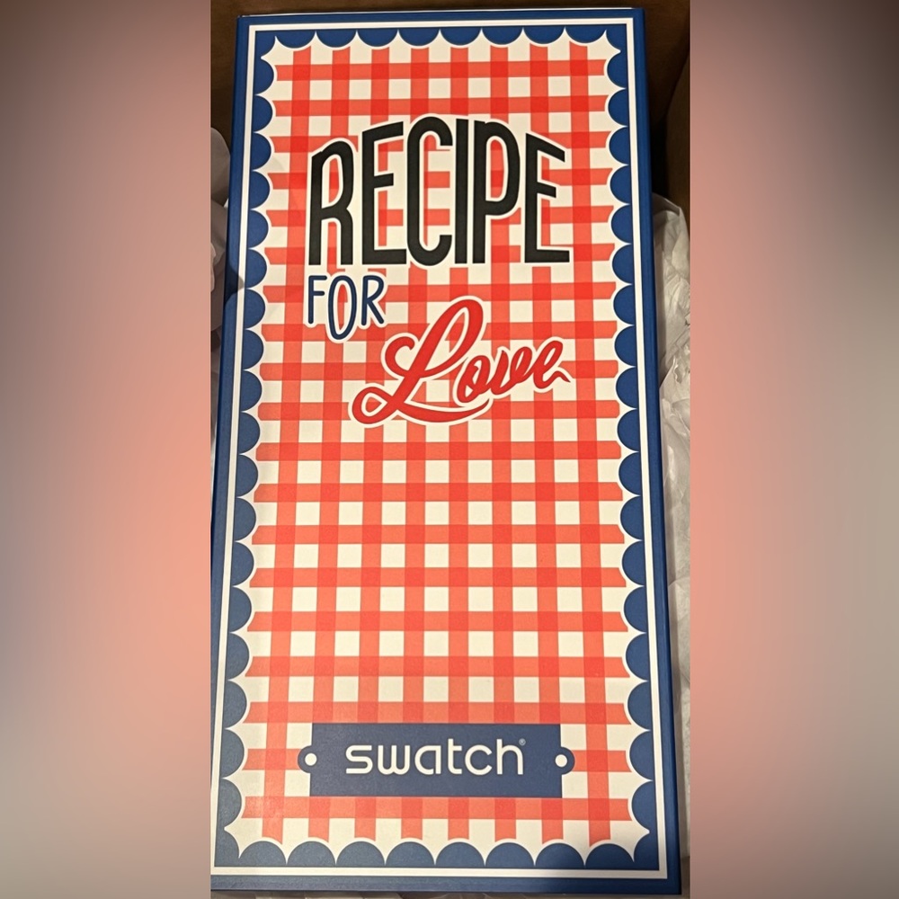 Recipe For Love Swatch watch.